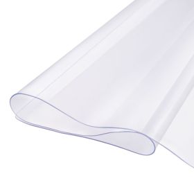 VEVOR PVC Table Protector 42x72 Inch Clear Plastic Desk Protector 2.0mm Thick