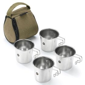 Camp Kitchen Supplies with Cup Bag for Outdoor Adventures (Type: Style B, Color: As pic show)